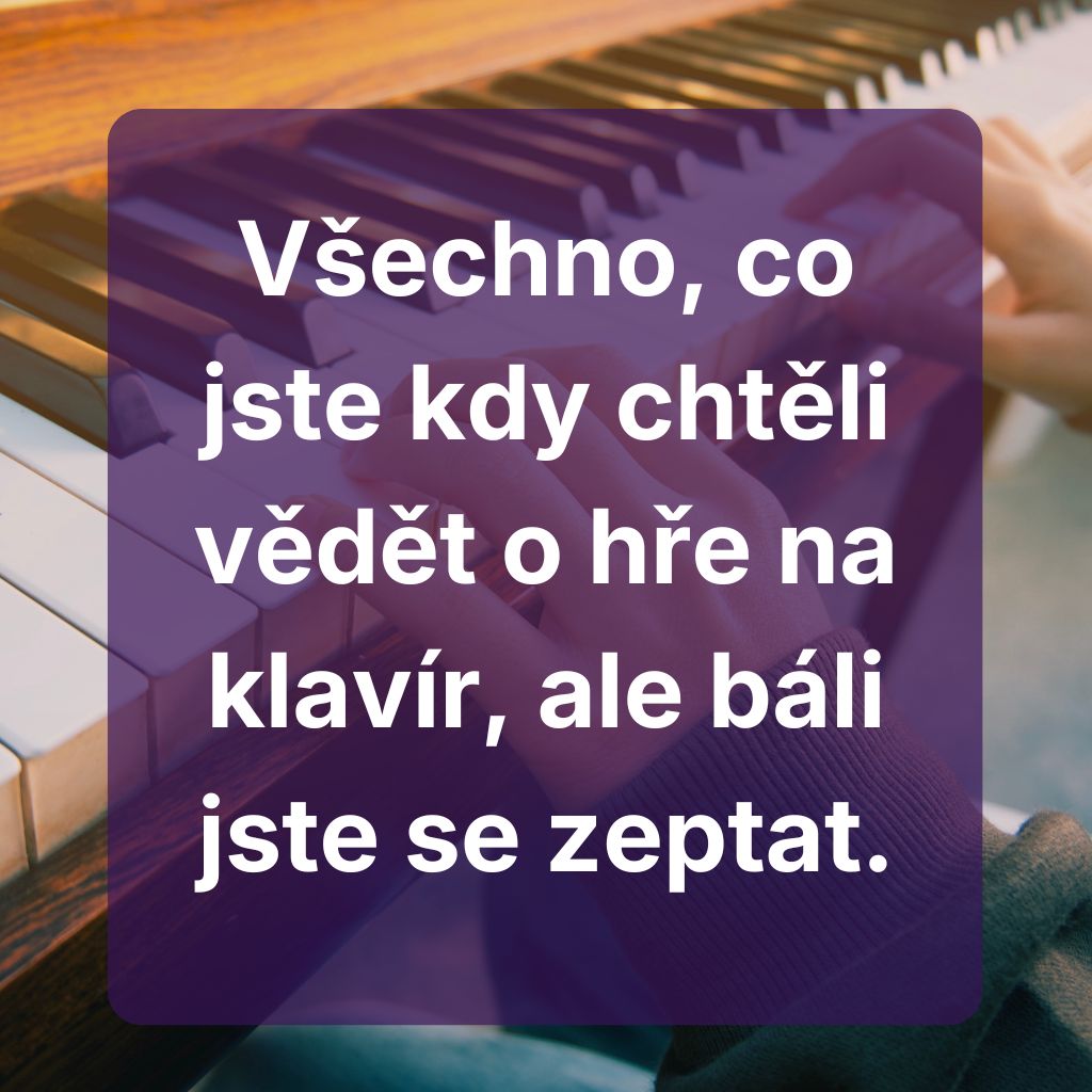 NOVÁ UČEBNICE KLAVÍRU PRO KAŽDÉHO